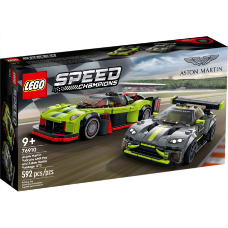 Aston Martin Valkyrie et Aston Martin Vantage Speed Champions - LEGO