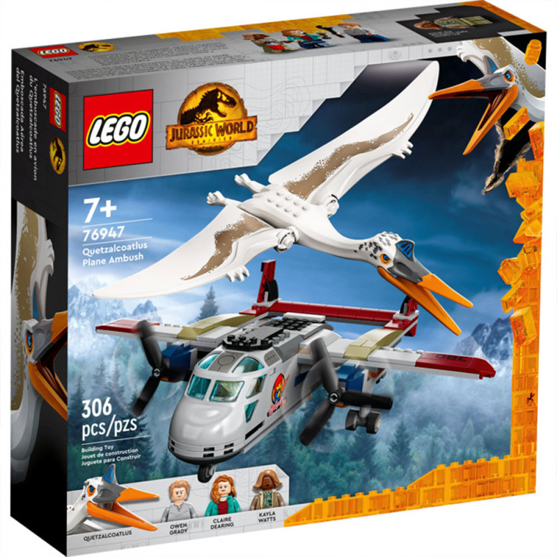 L’embuscade en avion du Quetzalcoatlus - LEGO Jurassic Park