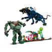 Neytiri et le Thanator vs. Quaritch dans l’exosquelette AMP - LEGO Avatar