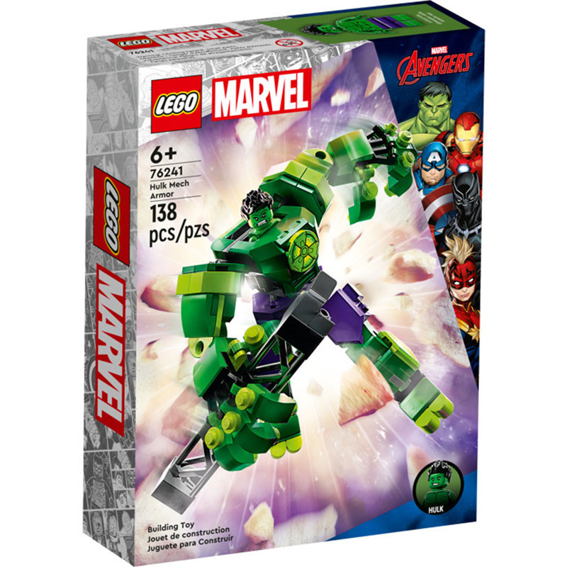 L’armure robot de Hulk - LEGO Marvel