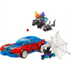 La voiture de course de Spider-Man contre le Bouffon Vert venomisé - LEGO Marvel