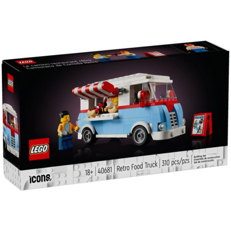 Le food-truck rétro - LEGO Icons