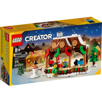 L’étal du marché d’hiver - LEGO Creator