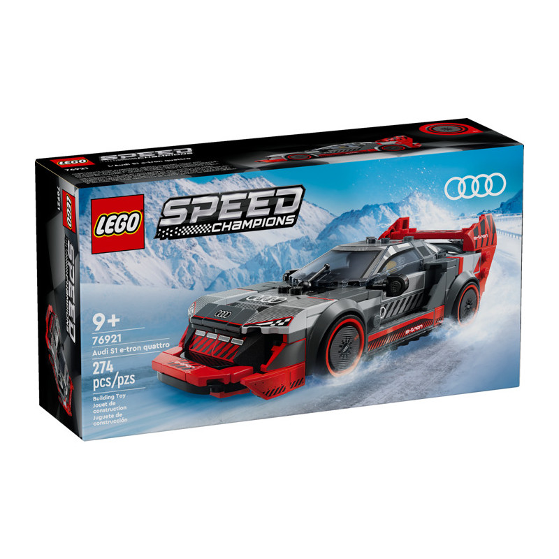 Voiture de course Audi S1 e-tron quattro Speed Champions - LEGO