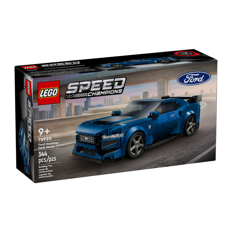 La voiture de sport Ford Mustang Dark Horse Speed Champions - LEGO