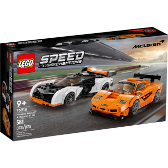 McLaren Solus GT et McLaren F1 LM Speed Champions - LEGO