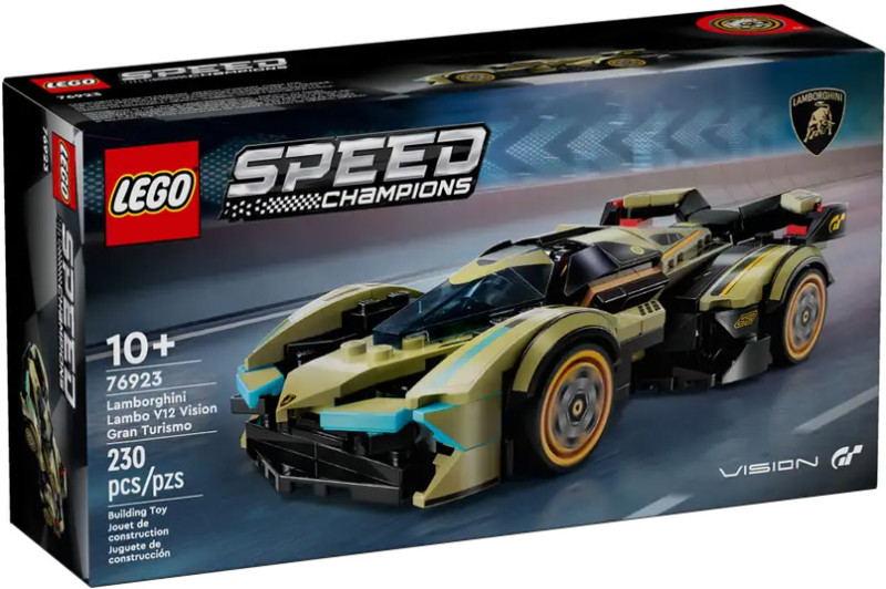 Lamborghini Lambo V12 Vision GT Super Car Speed Champions - LEGO