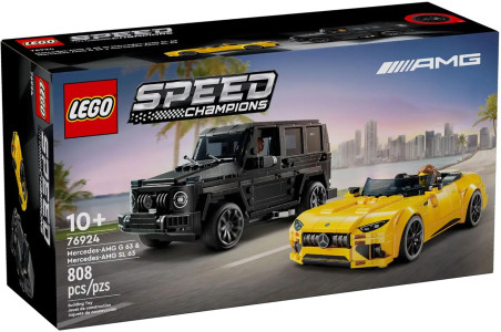 Mercedes-AMG G 63 et Mercedes-AMG SL 63 Speed Champions - LEGO