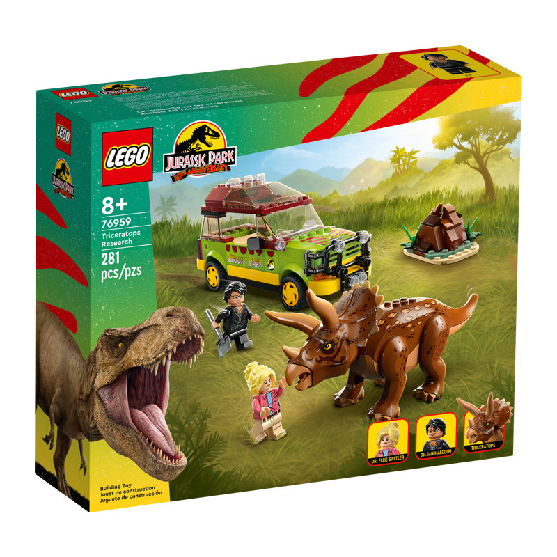 La recherche du tricératops - LEGO Jurassic Park