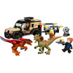 Le transport du Pyroraptor et du Dilophosaurus - LEGO Jurassic Park