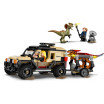 Le transport du Pyroraptor et du Dilophosaurus - LEGO Jurassic Park