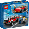 La course-poursuite de la moto de police - LEGO City