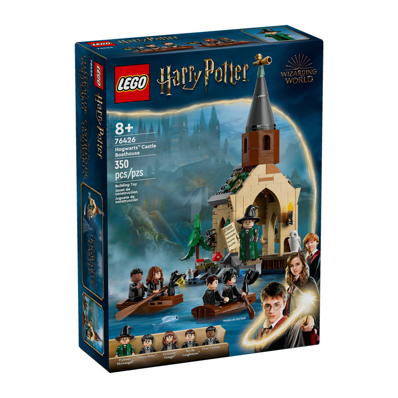 Le hangar à bateaux de Poudlard - Lego Harry Potter