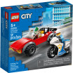 La course-poursuite de la moto de police - LEGO City