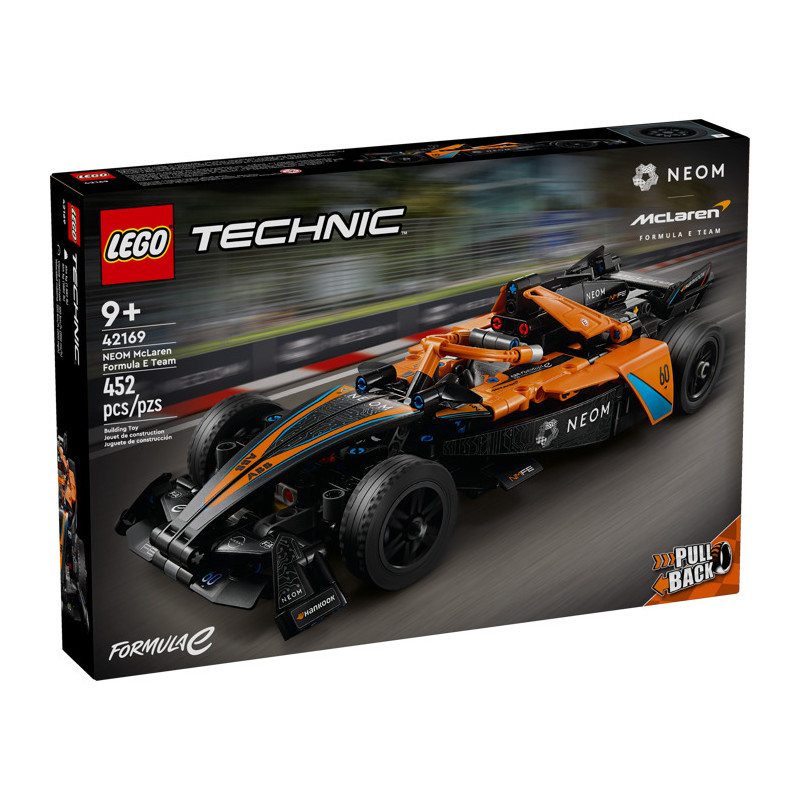 NEOM McLaren Formula E Race Car - Lego Technic