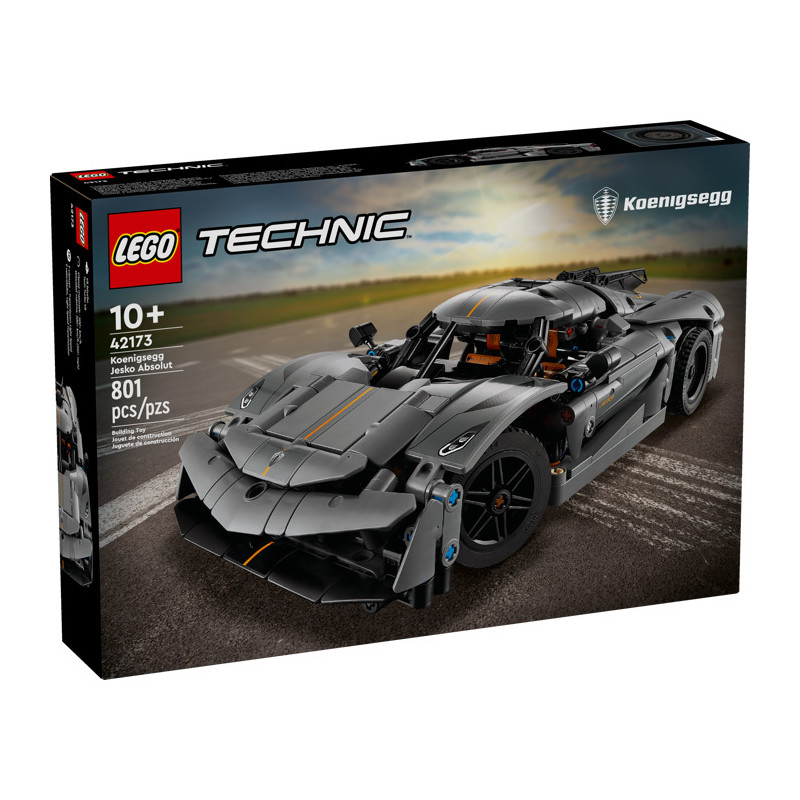 Hypercar Koenigsegg Jesko Absolut grise - Lego Technic