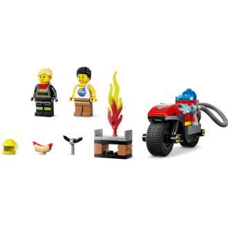 La moto d’intervention rapide des pompiers - LEGO City