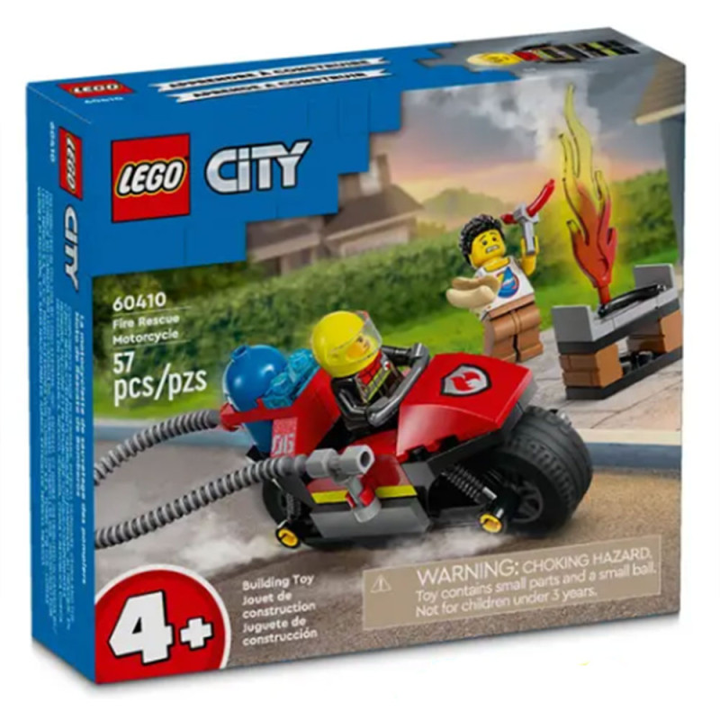 La moto d’intervention rapide des pompiers - LEGO City