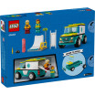 L’ambulance de secours et le snowboardeur - LEGO City