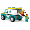 L’ambulance de secours et le snowboardeur - LEGO City