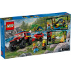 Le camion de pompiers 4x4 et le canot de sauvetage - LEGO City