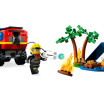 Le camion de pompiers 4x4 et le canot de sauvetage - LEGO City